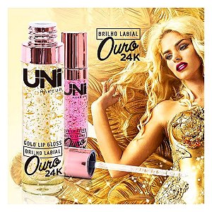 Uni Makeup - Lip Gloss Gold LG131DS