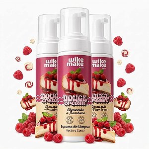 Wike Make - Espuma de Limpeza Cheesecake de Framboesa Douce Cream WM0054A - 06 Und