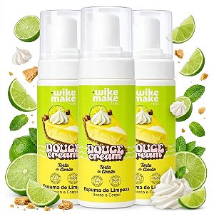 Wike Make - Espuma de Limpeza Torta de Limão Douce Cream WM0054C - 06 Und