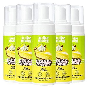 Wike Make - Espuma de Limpeza Torta de Limão Douce Cream WM0054C - 12 Und