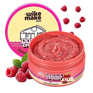 Wike Make - Esfoliante Corporal Cheesecake de Framboesa Douce Cream WM0055A