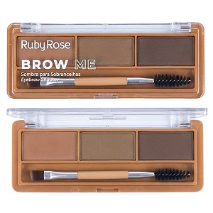Ruby Rose - Sombra para Sobrancelha Brow me Ruby Rose E2516 BM02