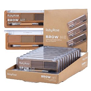 Ruby Rose - Sombra para Sobrancelha Brow me Ruby Rose E2516 BM02 - 12 Und
