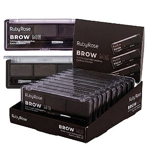 Ruby Rose - Sombra para Sobrancelha Brow me Ruby Rose E2516 BM04 - 12 Und