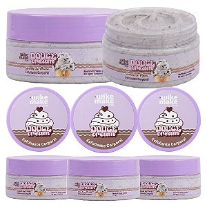 Wike Make - Esfoliante Corporal Sorvete de Flocos Douce Cream WM0055D - 12 Und