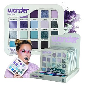 Ruby Rose - Paleta de Sombras Deep Oasis Wonder E2111 - 12 Und