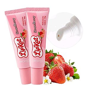 Febella - Hidratante Labial Morango Lip Kat LGK0226 (Validade: 07/2029)