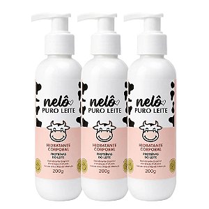 Nelo - Hidratante Corporal Puro Leite NL0081 - 06 Und