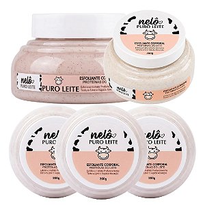 Nelo - Esfoliante Corporal Puro Leite NL0082 - 06 Und