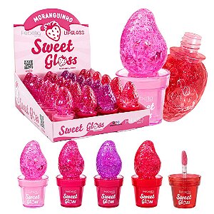 Febella - Lip Gloss Moranguinho Sweet Gloss  BM40143 - 24 Und