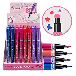 Lua e neve - Delineador Sello LN09102 - 48 Und