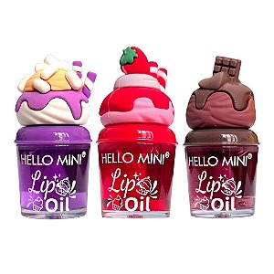 Hello Mini - Lip Oil Docinhos Fofo - 06 Und