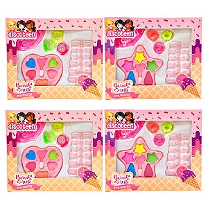 Discoteen - Kit de Maquiagem Barraca do Sorvete HB110149 - 06 Und