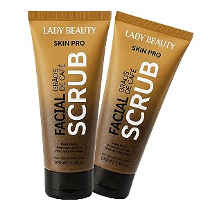 Lady Beauty - Esfoliante Facial Graos de Cafe Skin Pro PRO37 (Validade: 05/2029)
