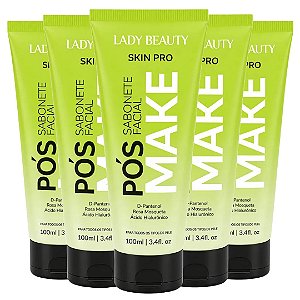 Lady Beauty - Sabonete Facial Pos Make Skin Pro PRO23 - 12 Und (Validade: 06/2029)