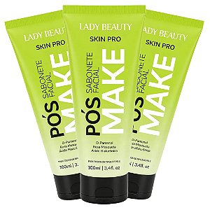 Lady Beauty - Sabonete Facial Pos Make Skin Pro PRO23 - 06 Und (Validade: 06/2029)