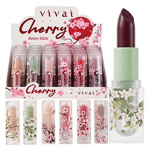 Vivai  - Batom Matte Cherry 3291 - 24 Und