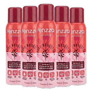 Fenzza - Fixador de Maquiagem Rosa Mosqueta FZ50010 - 12 Und (Validade: 03/2029)
