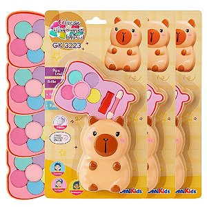Goal Kids - Kit de Maquiagem Capivara Fofo GK3223 - 06 Und
