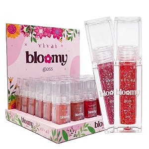 Vivai - Gloss Labial Bloomy 3444 - 36 Und (Validade: 03/2029)