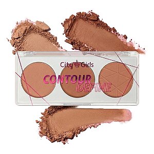 City Girls - Trio de Contorno Contour Define CG372 (Validade: 04/2031)
