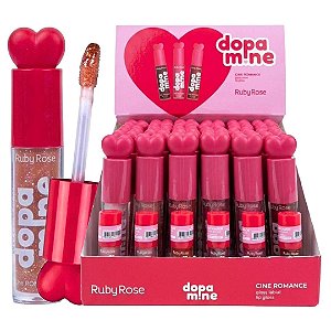 Ruby Rose - Gloss Labial Dopamine Cine Romance L6403 - 36 Und (Validade: 11/2029)