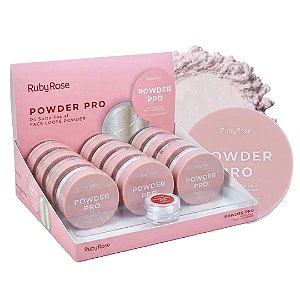 Ruby Rose - Po Solto Powder Pro M400 PS10 - 12 Und (Validade: 09/2029)