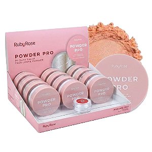 Ruby Rose - Po Solto Powder Pro M400 PS50 - 12 Und (Validade: 09/2029)