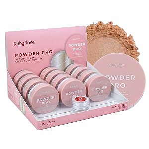 Ruby Rose - Po Solto Powder Pro M400 PS60 - 12 Und (Validade: 09/2029)