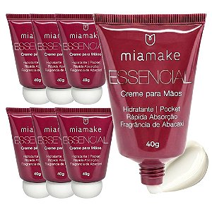 Mia Make - Creme para Mãos Essencial 595 - 06 Und (Validade: 04/2029)