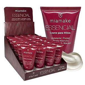 Mia Make - Creme para Mãos Essencial 595 - 24 Und (Validade: 04/2029)
