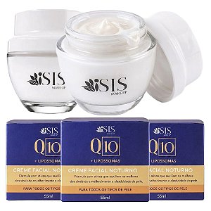 Isis - Creme Facial Noturno Q10 Lipossomas IS1121 - 06 Und (Validade: 04/2029)