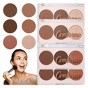 Febella - Paleta Contorno CT51201 - 06 Und (Validade: 03/2031)