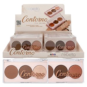 Febella - Paleta Contorno CT51201 - 12 Und (Validade: 03/2031)