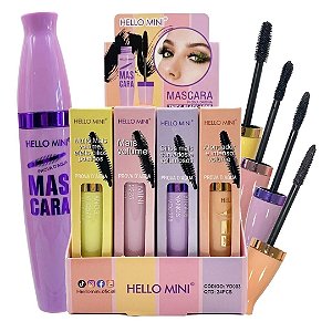 Hello Mini - Mascara de Cilios YD003 - 24 Und (Validade: 10/2028)
