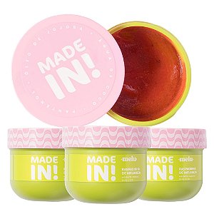 Ruby Rose - Esfoliante Corporal Raspadinha de Melancia Made In Melu RRB5100 - 03 Und (Validade: 05/2028)