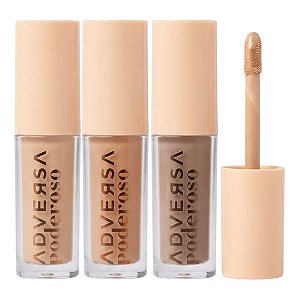 Adversa - Corretivo Liquido Vegano Tons Medios AD601M - 06 Und (Validade: 12/2027)