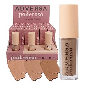 Adversa - Corretivo Liquido Vegano Tons Medios AD601M - 24 Und (Validade: 12/2027)