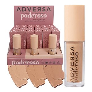 Adversa - Corretivo Liquido Vegano Tons Medios Claros AD601MC - 24 Und (Validade: 12/2027)