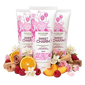 Miss Rose - Creme Hidratante Corporal Sweet Charm MR161 A - 06 Und (Validade: 08/2029)