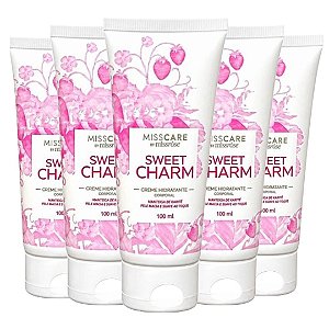 Miss Rose - Creme Hidratante Corporal Sweet Charm MR161 A - 12 Und (Validade: 08/2029)