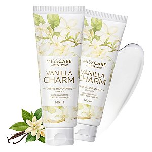 Miss Rose - Creme Hidratante Corporal Vanilla Charm MR161 D (Validade: 08/2029)