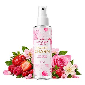 Miss Rose - Body Splash Sweet Charm MR165 A (Validade: 06/2029)