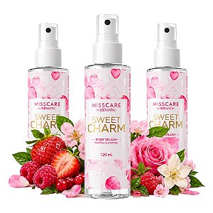 Miss Rose - Body Splash Sweet Charm MR165 A - 06 Und (Validade: 06/2029)