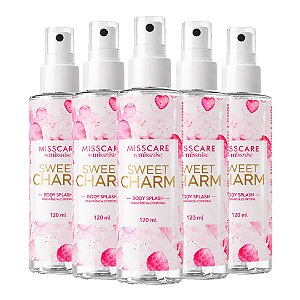 Miss Rose - Body Splash Sweet Charm MR165 A - 12 Und (Validade: 06/2029)