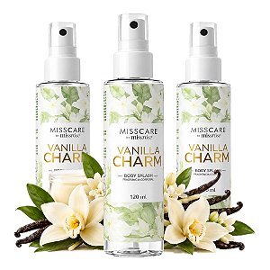 Miss Rose - Body Splash Vanilla Charm MR165 D - 06 Und (Validade: 08/2029)