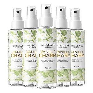 Miss Rose - Body Splash Vanilla Charm MR165 D - 12 Und (Validade: 08/2029)