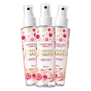 Miss Rose - Body Splash Frambo Charm MR165 E - 06 Und (Validade: 05/2029)