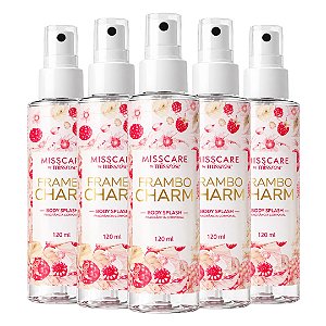 Miss Rose - Body Splash Frambo Charm MR165 E - 12 Und (Validade: 05/2029)