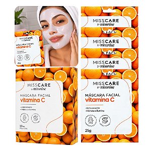 Miss Rose - Mascara Facial Vitamina C - 10 Und